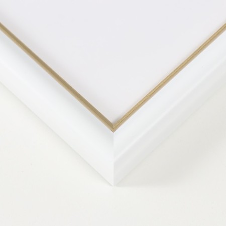 Photo frame Plastic "Mira" 21x29.7 cm, (A4) White (plastic screen)-2