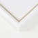 Photo frame Plastic "Mira" 21x29.7 cm, (A4) White (plastic screen)