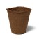 Peat pot, 400 ml, 9 × 9 cm