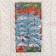 Decoration of the Christmas tree "Bant" (set 12 pcs) 5.5x5 cm, silver-blue