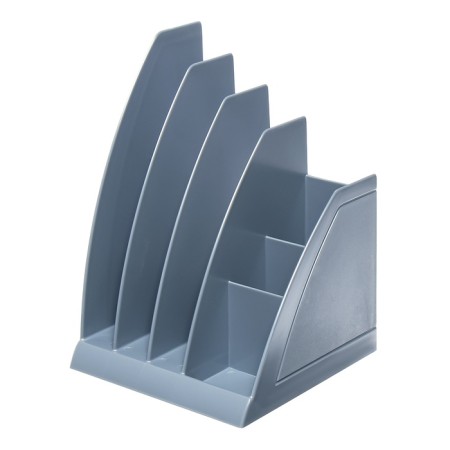 Vertical papers, 6 departments, Erichkrause "Regatta Clasic", gray-1