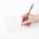Handle Ball oil Pensan My-Tech, node-bela 0.7 mm, ink red