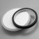 Sconces "circles" LED 42W white-black D.20cm