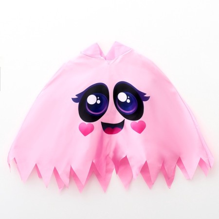 Carnival set "Cute Ghost": cape, bag, pink-3