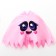 Carnival set "Cute Ghost": cape, bag, pink