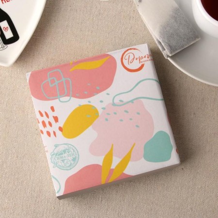 Ceramic stand "Vinishko", 10 x 9 cm, white color-3