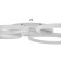 Chandelier 2041/5 LED 164W white 73x61x7 cm Bayerlux