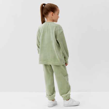 Kidsha (sweatshirt, trousers) KAFTAN PLUSHY R.34 (122-128), green-10