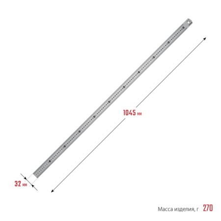 STAYER 3427-100_Z02 line, stainless steel, 1000 mm-5