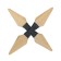 Kunai wooden tree games, 2 pcs