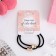 Hair elastic band "Ariana" (set 2 pcs) bow
