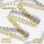 Gold/white