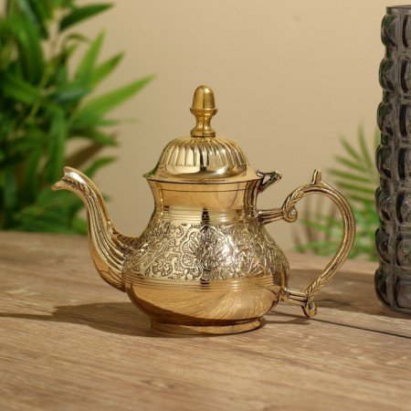 Teapot 20x10x17 cm, brass-2