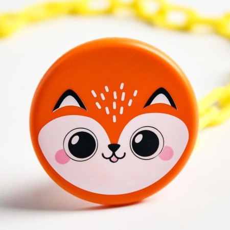 Holder for the nipple - dummy "foxes", on the chain-1