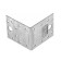 Sibrtekhi fastener, Ku 70 x 70 x 55 mm.