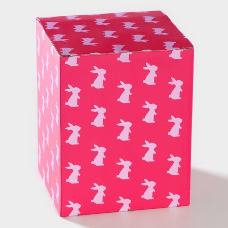The candy of the shade "Bunny", 12 × 12 × 14.7 cm, the color is white-9