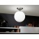 Rondo lamp, 1x60W E27, Nickel color