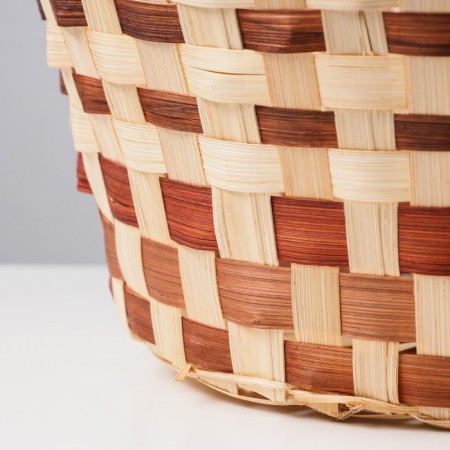 Basket "Rook", large, 47x33x22 cm, bamboo-3