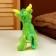 Soft toy "Dragon", 35 cm, green color