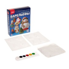 Set for casting bas -reliefs 