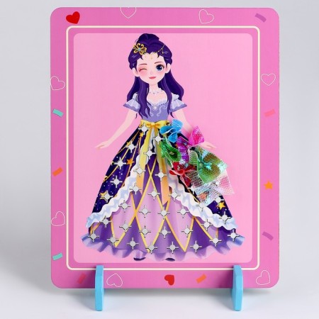 Developing game "Dress for dolls" 18 × 20.5 × 4 cm-2
