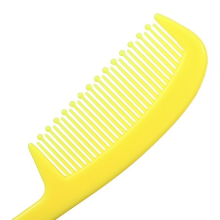 A set of combs with a rattle "Baby", 2 pcs., Yellow color, Mix drawing-6