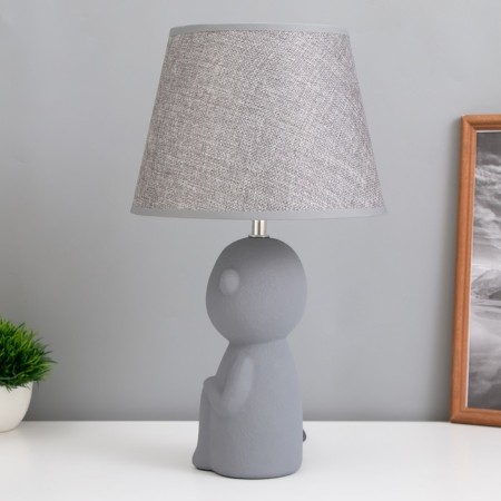 Table lamp "Inc" 1x40W E14 gray 22x22x39cm-3