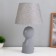 Table lamp "Inc" 1x40W E14 gray 22x22x39cm