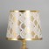 Table lamp "Koan" 1x40W E27+LED 5W backlight gold 18x18x30cm