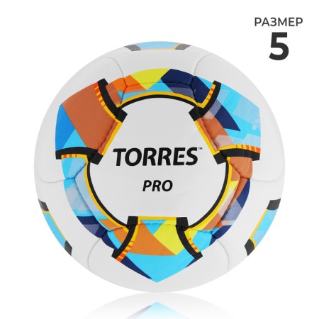 Ball football Torres Pro, PU, ​​manual stitching, 14 panels, p. 5