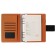 Organizer on the rings A5, 80 sheets, leatherette, line, with a knife, black