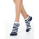 Women's cotton Conte Elegant Active, size 25, white, dark blue color