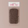 Manicure set, 7 items, in case, brown color