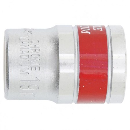 End-end head Matrix 13119, 6 granular, chrome, 1/2 ", 19 mm