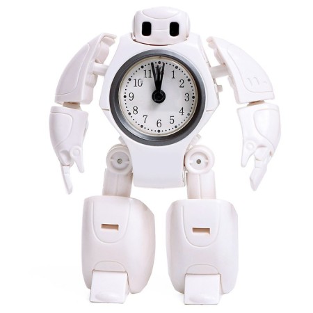 The robot "alarm", transforms, sound effects, white color-2
