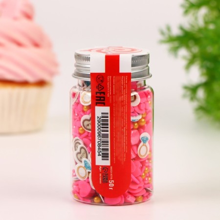 Confectionery Sprinking "Mix No. 7", 50 g-2