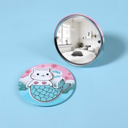 Mirror "Bulk", D = 7 cm, multi -colored-2
