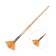 Brush Fan Synthetics ZHK "Sonnet" No. 6, two -color (short handle with varnish coating)