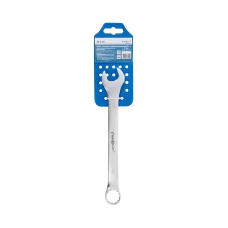 Combined wrench "Remocolor" 43-3-117, CR-V, matte polishing, 17 mm-1