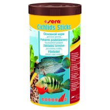 Корм Sera Cichilds Sticks для цихлид, в палочках 1 л, 210 г