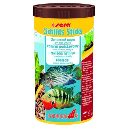 Sera Cichlids Sticks food for cichlids, in sticks 1 l, 210 g