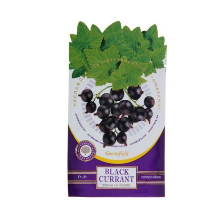 Air flavor, Greenfield "Black Currant", fruit composition