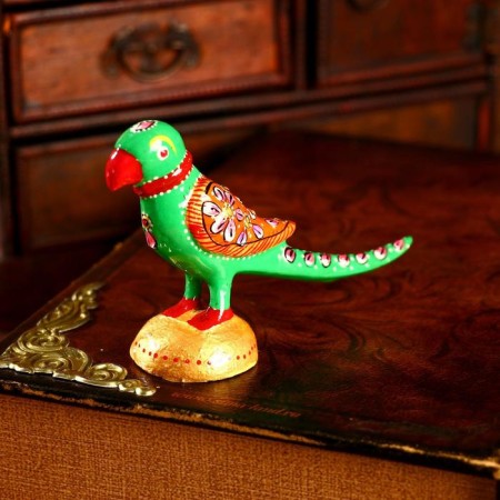 Souvenir "Parrot" aluminum 7.5x3x5 cm