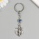 Keychain from the evil eye metal "Anchor" 2.7x6 cm