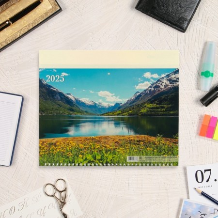 Calendar quarterly Mona "Nature - 3" 2025, 30 x 46 cm-1