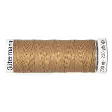 SEW-HALL thread for all materials, 200 m, 748277 (591 sand-yellow)