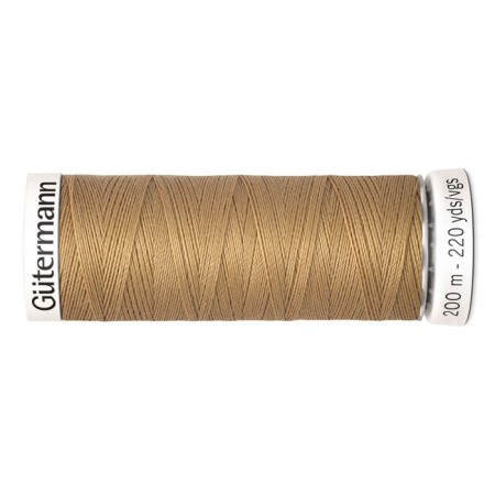 SEW-HALL thread for all materials, 200 m, 748277 (591 sand-yellow)