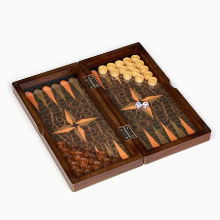 Set 3 in 1 "Lamiran": chess, checkers, backgammon, 30 x 30 cm-6