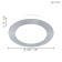 LED CARPI lamp, 1x11W LED, 3000K, 950LM, aluminum color