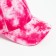 Women's cap TIE-DYE MINAKU, Fuchsia color, size 54-56